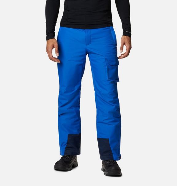 Columbia Hero Snow Ski Pants Blue For Men's NZ20564 New Zealand